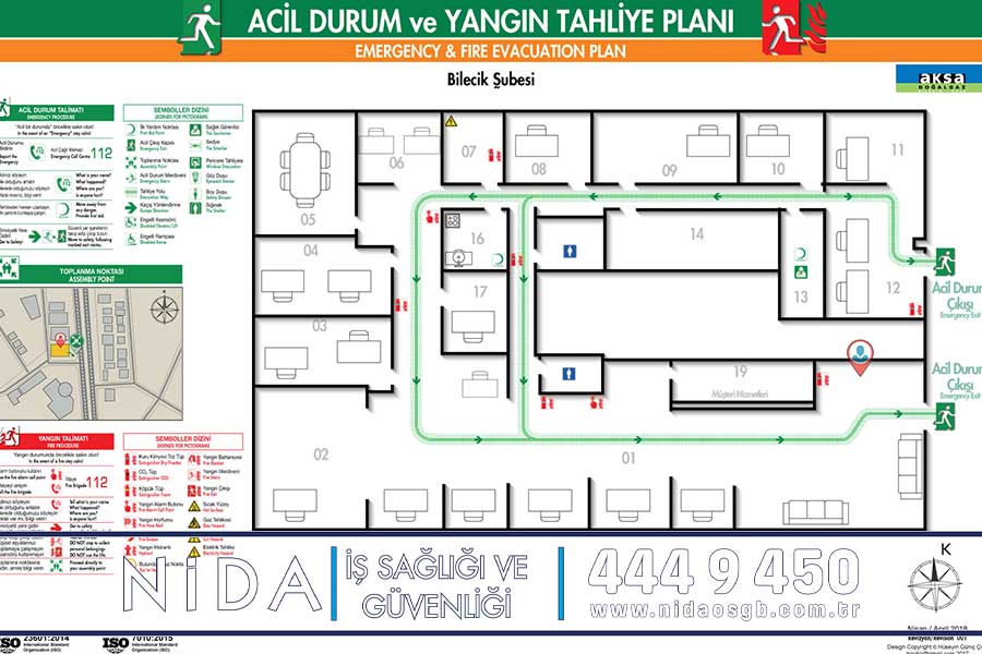 Acil Durum Planında Belirtilmesi Gereken Bilgiler Nelerdir? - Nida OSGB