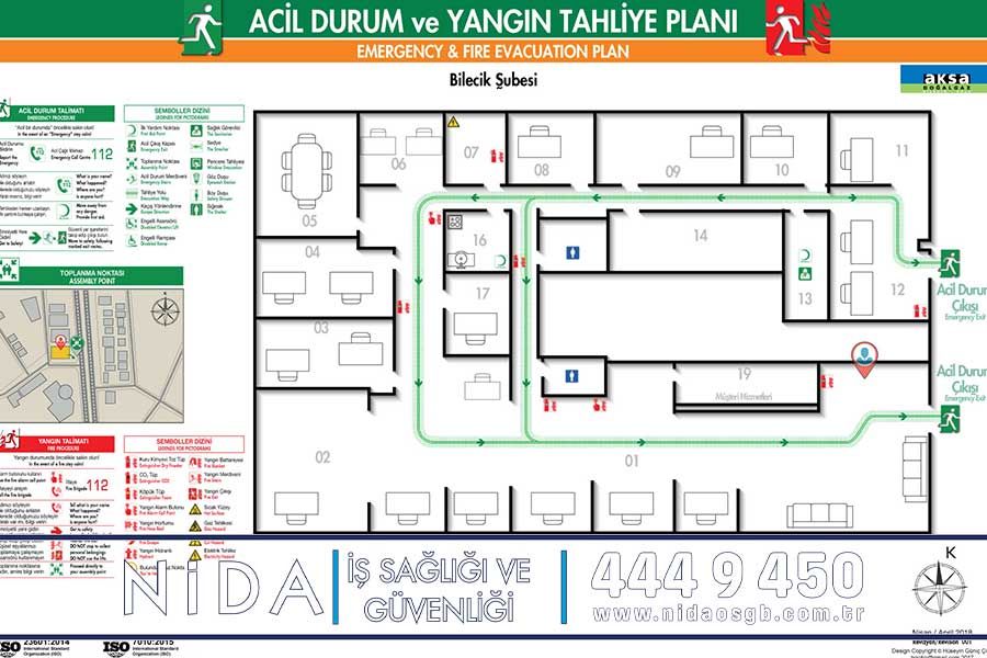 Acil Durum Planında Belirtilmesi Gereken Bilgiler Nelerdir? - Nida OSGB